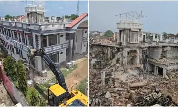 Muslim leaders house bulldozed in MP after clash with police over remarks on prophet