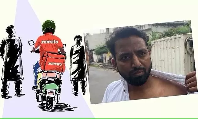 Zomato delivery boy assaulted in Lucknow over his Muslim identity