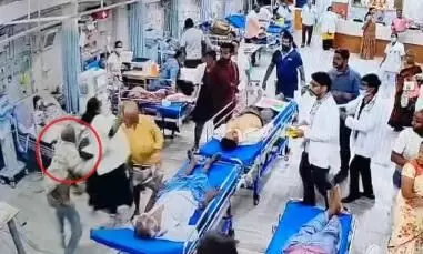 Patient grabs woman doctor by hair, bangs head on bed in Andhra hospital