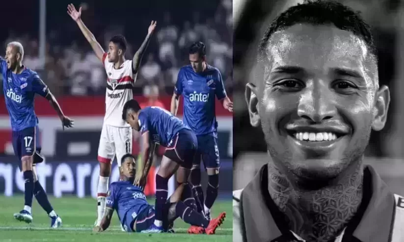 Uruguayan footballer Juan Izquierdo, who collapsed mid-game, dies