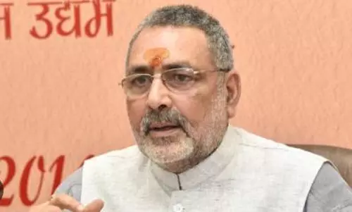 Rahul Gandhi is foreigner at heart: Giriraj Singh