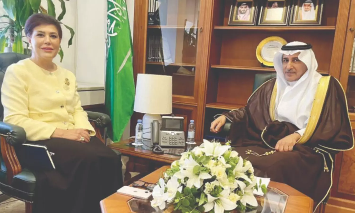 Saudi Deputy Minister meets Iraqi ambassador to discuss bilateral relations