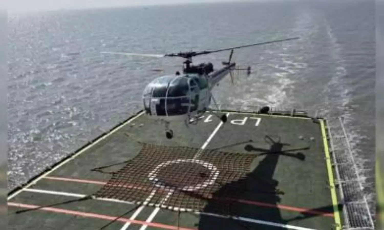 3 Indian Coast Guard personnel missing after helicopter hard landing in sea