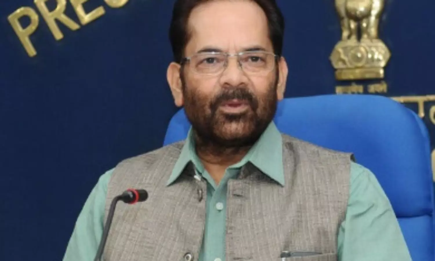 Naqvi slams Cong on caste census issue, takes dig at Mamatas tall claims on justice