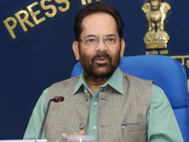 Naqvi slams Cong on caste census issue, takes dig at Mamatas tall claims on justice