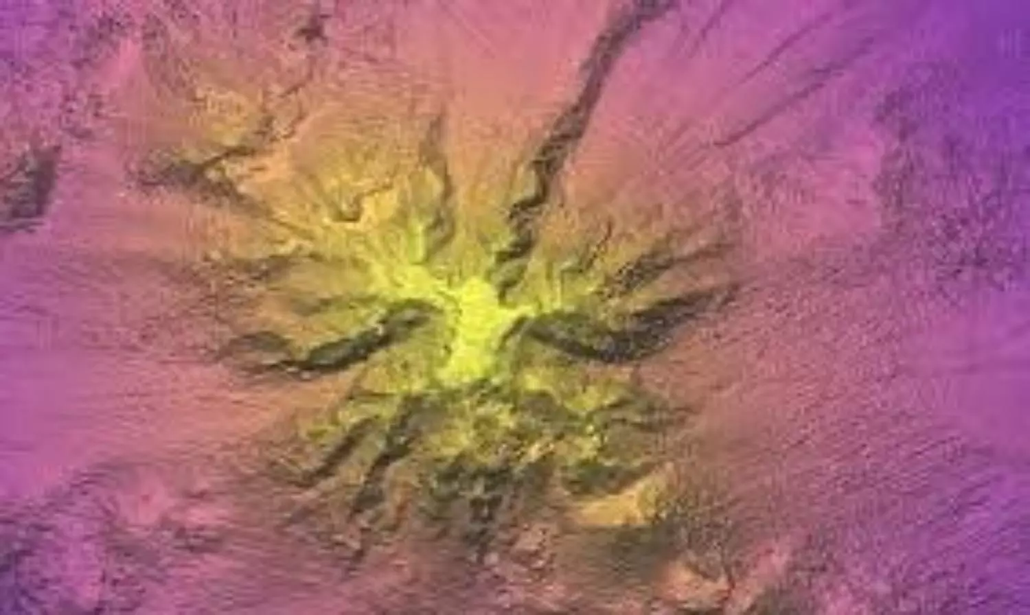 undersea mountain