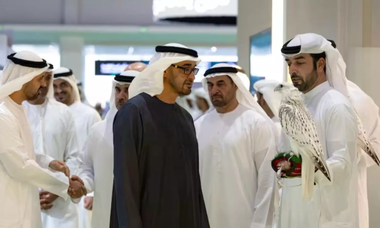President Sheikh Mohamed attends Abu Dhabi International Hunting and Equestrian Exhibition