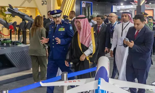Saudi aviation leaders explore latest tech innovations at Egypt airshow