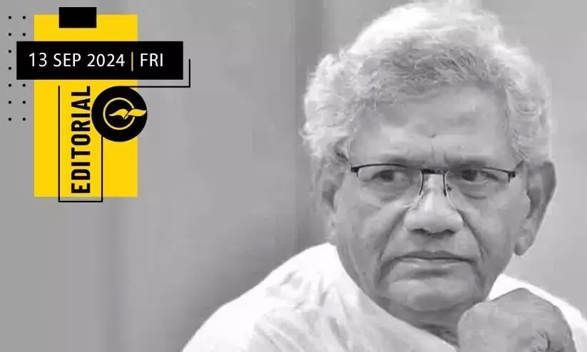 When Sitaram Yechury bids adieu