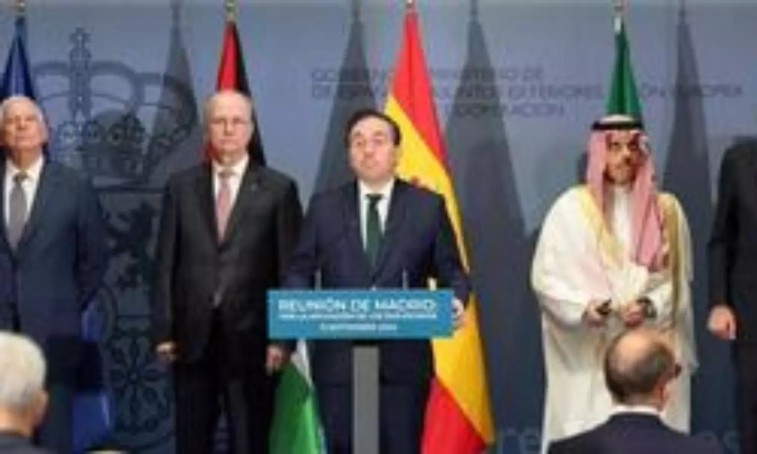 Spain hosts talk on Israel-Palestinian two-state solution