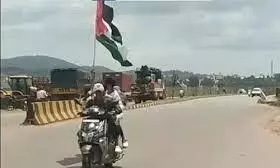 Case filed against six minors for riding two-wheelers with Palestinian flag in Karnataka