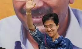 Atishi Marlena sworn in as Delhi’s youngest CM