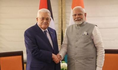 PM Modi meets Palestinian President, expresses deep concern on Gaza crisis