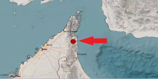 UAE records mild earthquake in Fujairah, residents feel light tremors