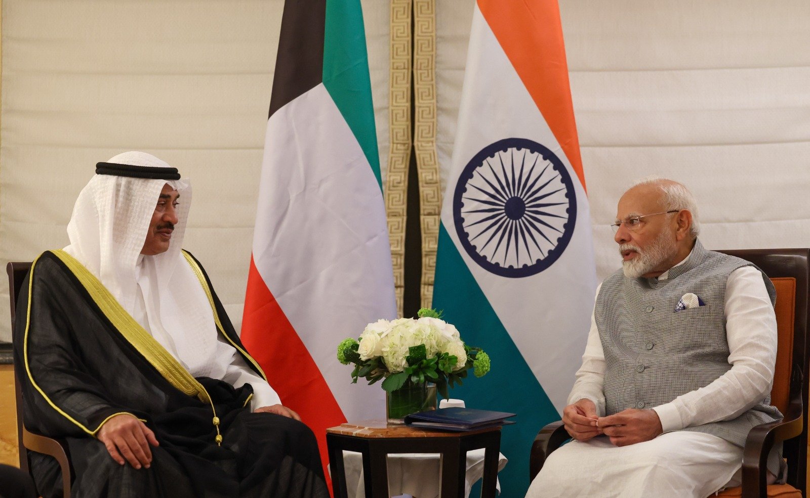 Kuwaiti Crown Prince meets Indian Prime Minister in New York, strengthen bilateral ties