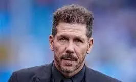 Atletico coach Simeone blasts fans after Madrid derby disruption