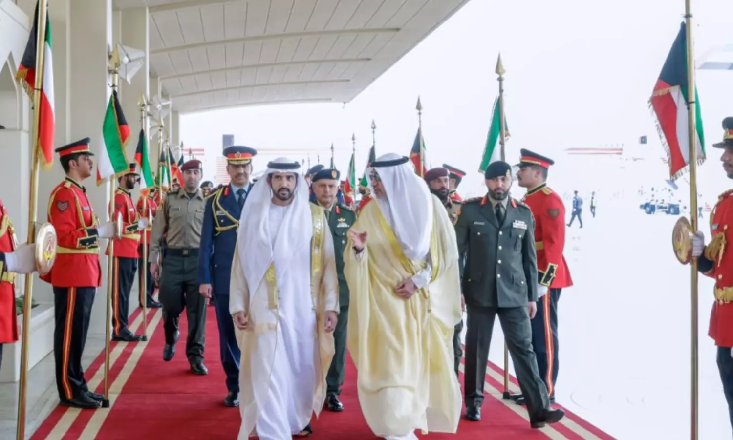 Dubai Crown Prince arrives in Kuwait, commencing official visit
