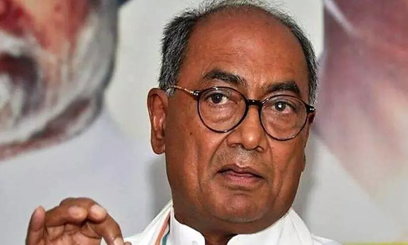 Digvijaya Singh voices concern over EVMs after Congress’ Haryana debacle