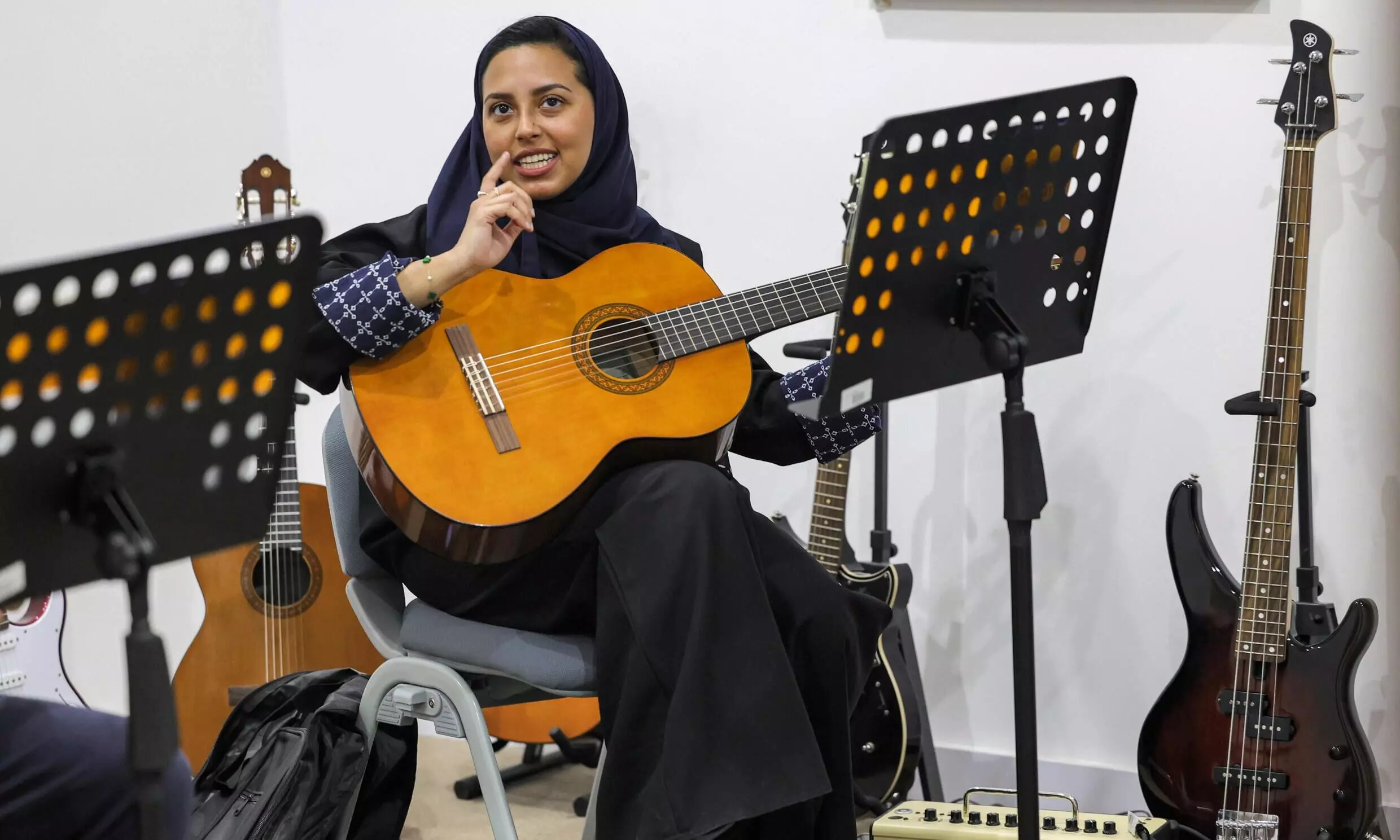 Music, once considered taboo, is now part of Saudi Arabia’s educational system