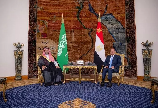 Saudi Crown Prince, President Sisi oversee signing of Saudi-Egyptian coordination council