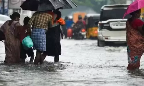 Heavy rain batters Chennai, nearby areas; schools and colleges shut