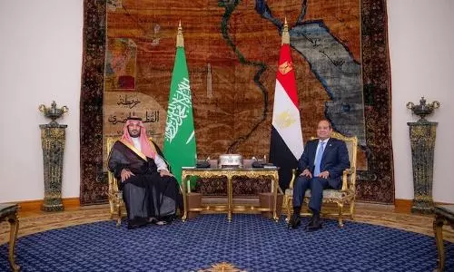 Saudi Crown Prince, President Sisi oversee signing of Saudi-Egyptian coordination council