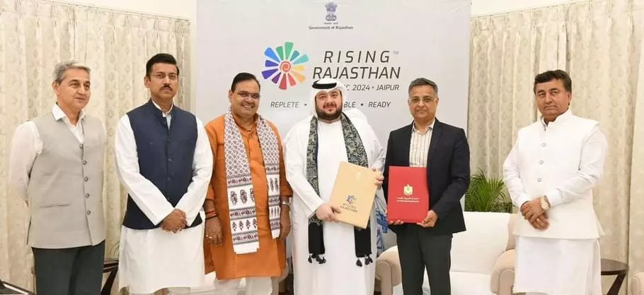 UAE, Rajasthan Government sign investment memorandum to explore 60 GW renewable energy project in India