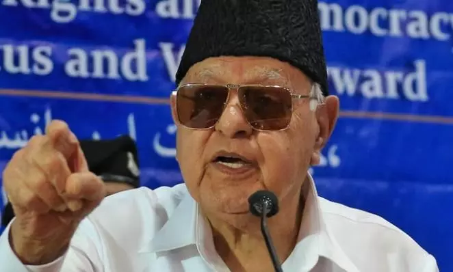 ‘Put an end’ to terror attacks in J&K: Farooq Abdullah tells Pakistan