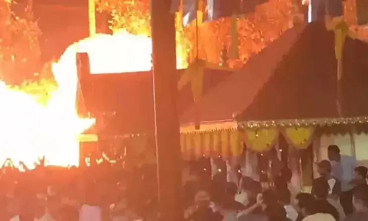 Protocols not followed; two officials detained after Kerala’s fireworks accident