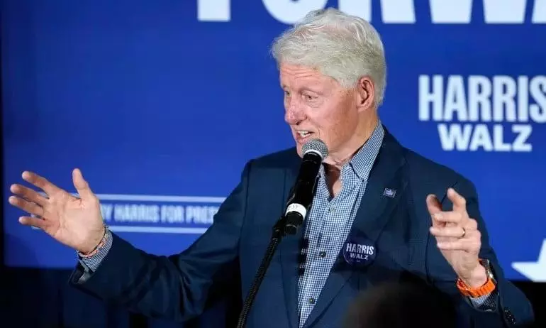 Bill Clinton defends killings in Gaza, claiming it is Holy Land for Israelis before Palestine