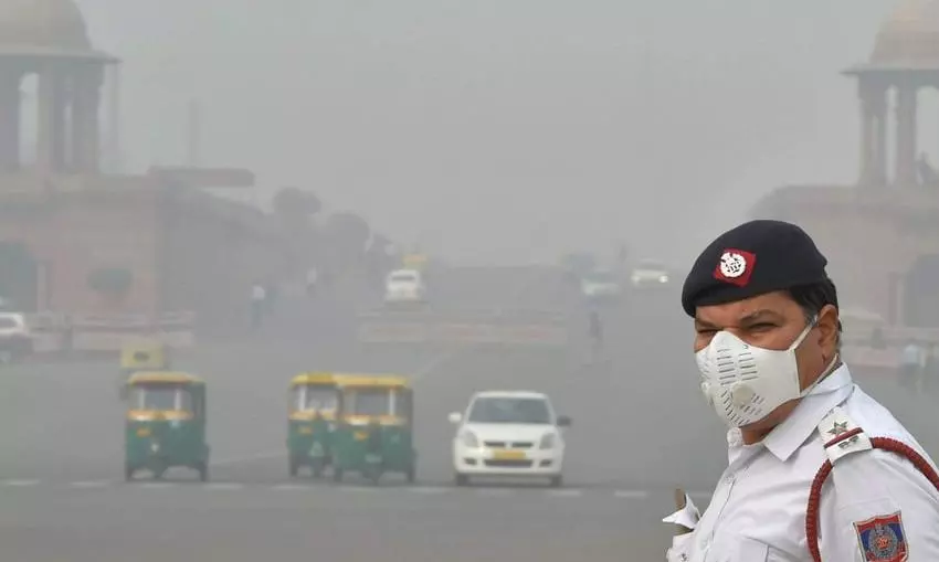 Delhi air quality slump: primary school classes move online