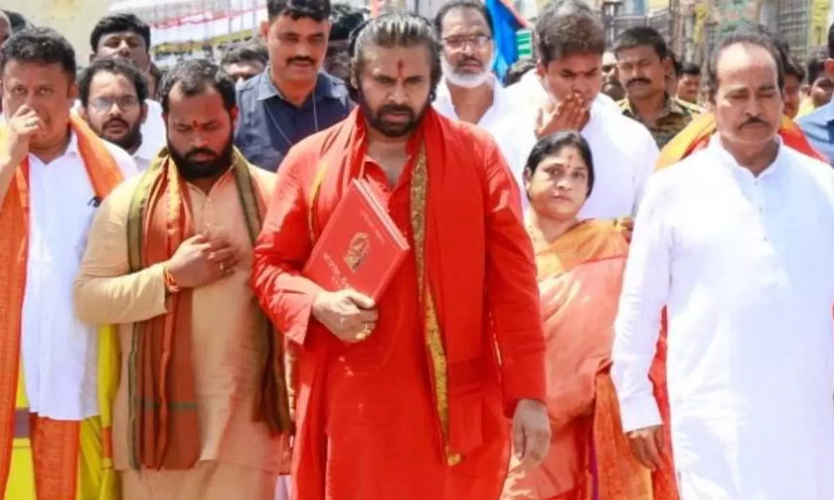 Pawan Kalyan launches brigade to protect Sanatana Dharma