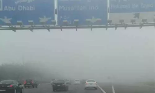 UAE weather alert: Red warning issued as fog persists