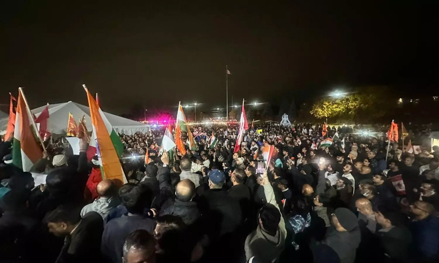 Khalistani temple attacks: Four arrested, officer suspended amid Canadian Hindu protests