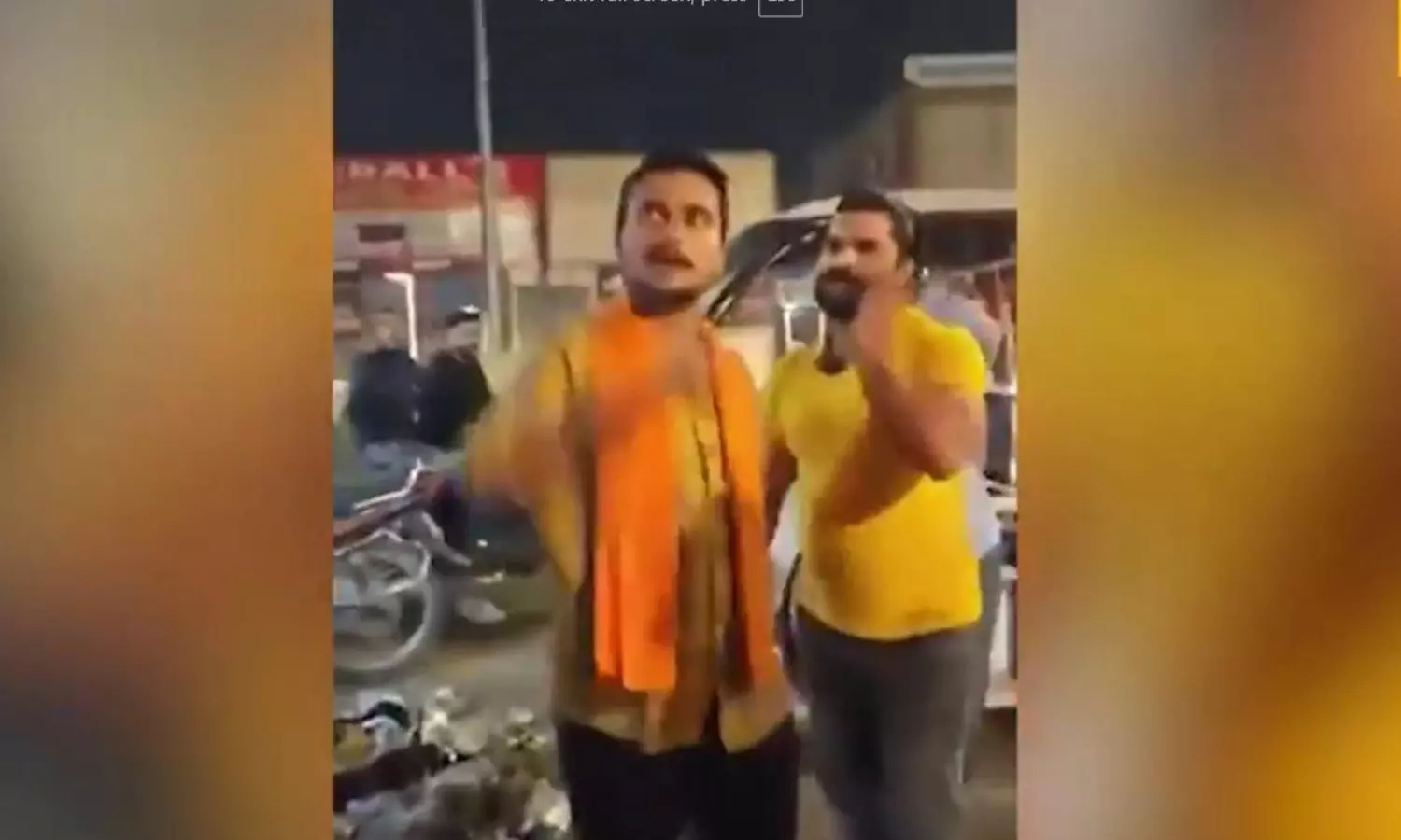 Hindu extremists in UP harass food vendor for selling biriyani