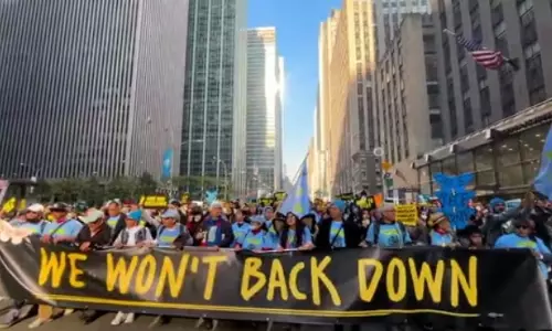 Protests boom in US against Isaac Herzog and Donald Trump