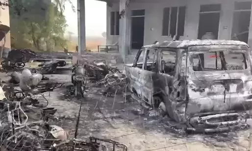Police arrest Rajasthan poll candidate; supporters burn 78 vehicles