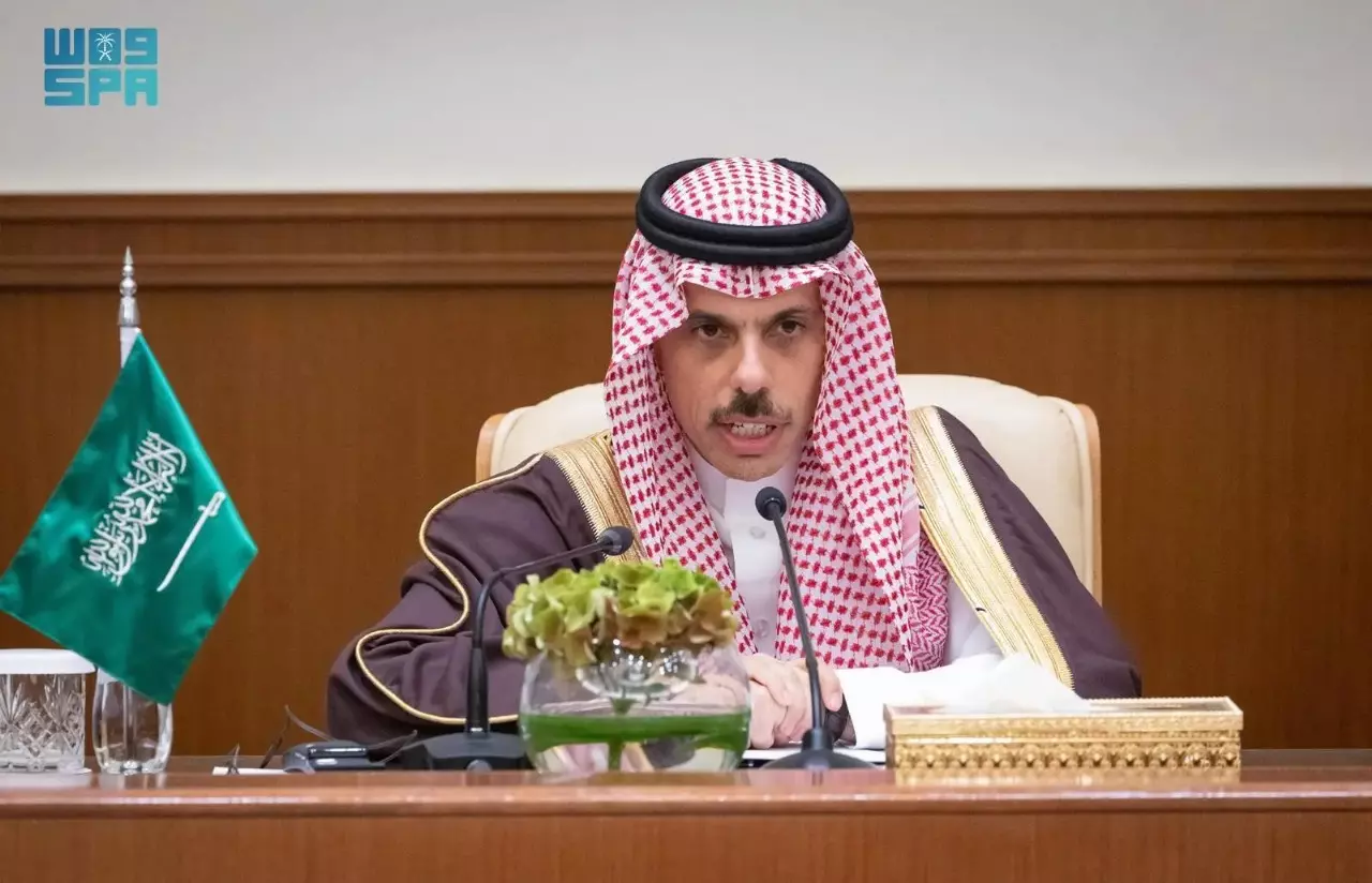 Two-state solution essential for lasting regional peace, says Saudi FM