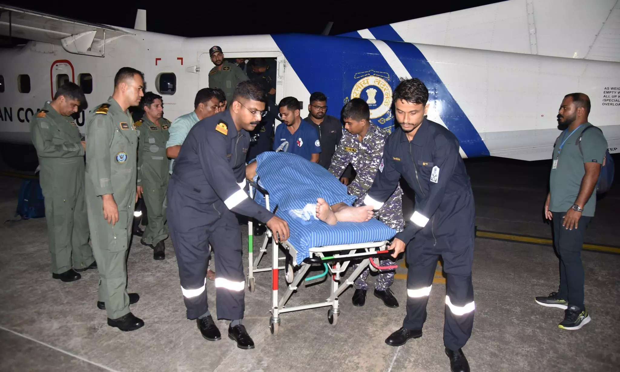 ICG evacuates critically ill patient from Lakshadweep to Kochi