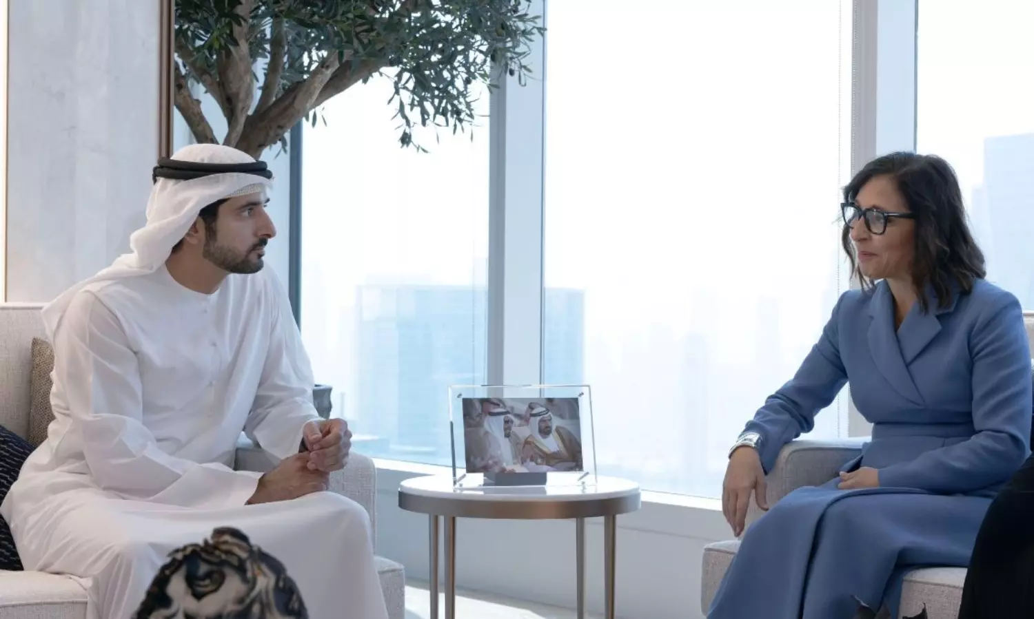 Sheikh Hamdan explores strategic partnership with X Corp CEO to drive UAEs digital transformation