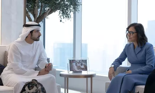 Sheikh Hamdan explores strategic partnership with X Corp CEO to drive UAEs digital transformation
