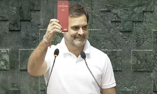 Constitution is countrys DNA, but it is a blank book for BJP and RSS: Rahul