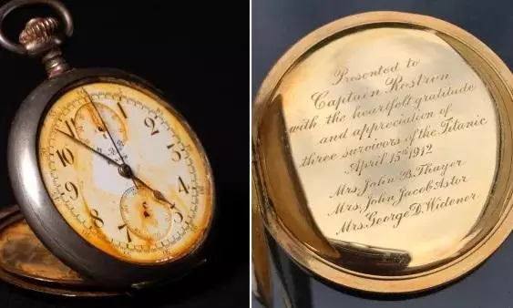 Watch gifted to captain who saved 700 Titanic passengers sold for $1.96m