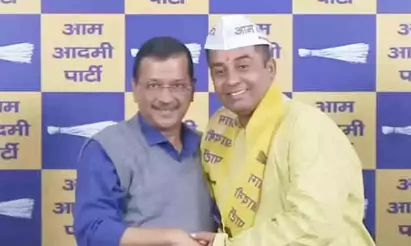 2-time BJP MLA Anil Jha leaves party, joins AAP