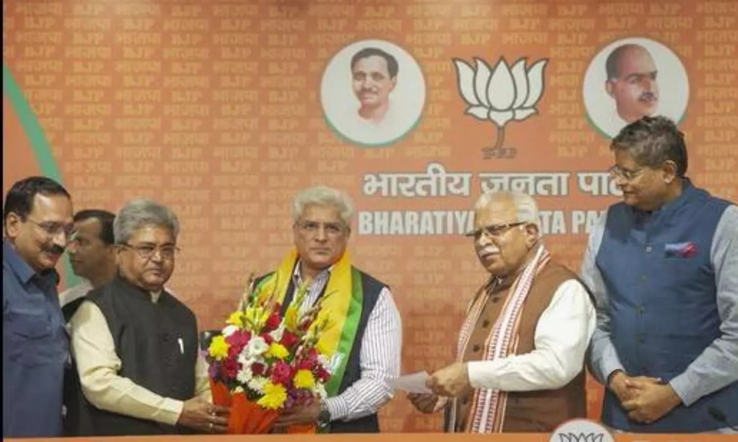 Kailash Gahlot makes sudden switch from AAP to BJP in just a day