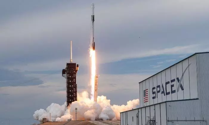 Elon Musk’s SpaceX launches India’s communication satellite into space