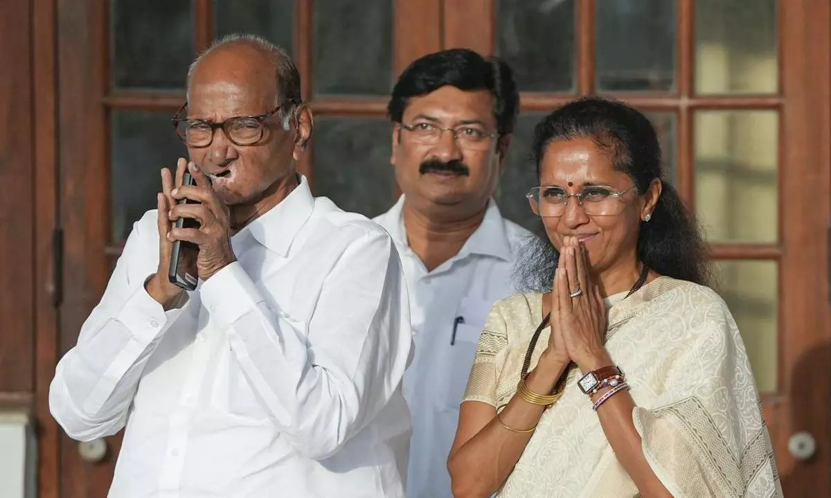 Bitcoin Scam: Sharad Pawar slams BJP for involving his daughter