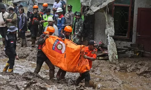 Landslide, flash flood in Indonesia leave 16 dead and 6 missing