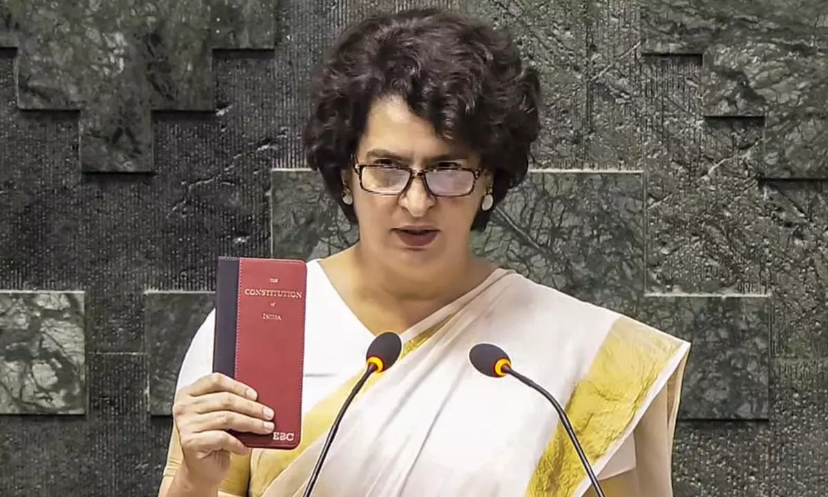 Priyanka Gandhi takes oath as Lok Sabha MP; all Gandhis in Parliament