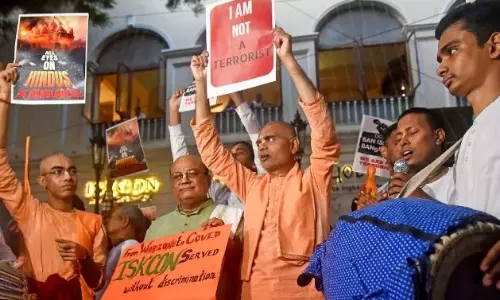 Backs Chinmoy Krishna Das call for protecting Hindus in Bangladesh: ISKCON